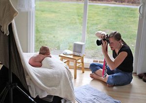عکاسی نوزاد در خانه