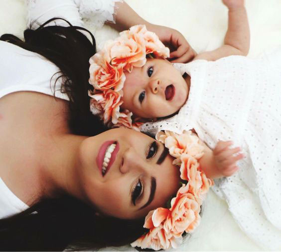  عکس مادرانه با نوزاد