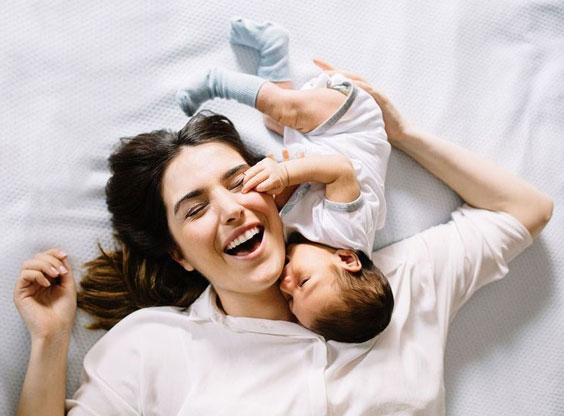  عکس مادرانه با نوزاد