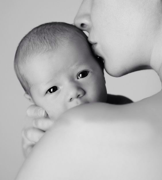  عکس مادرانه با نوزاد