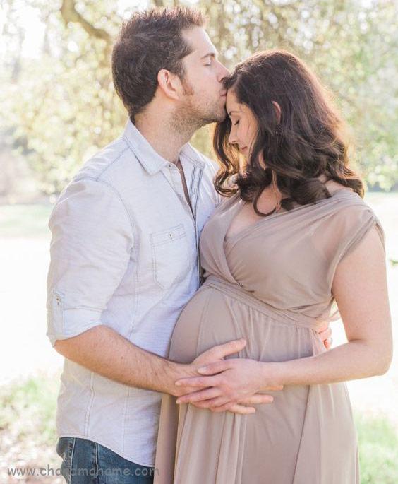 عکس بارداری خانوادگی