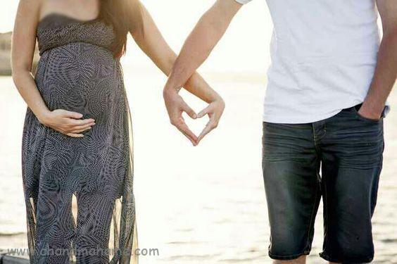 عکس بارداری خانوادگی