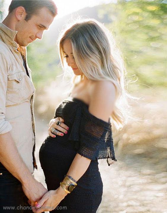 عکس بارداری خانوادگی