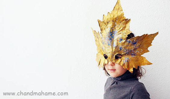 ساخت تم عکس کودک - ماسک کودکانه پاییزی