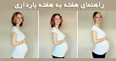 راهنمای هفته به هفته بارداری