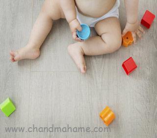 آموزش بازی با نوزاد 6 ماهه و افزایش توانمندی - چندماهمه