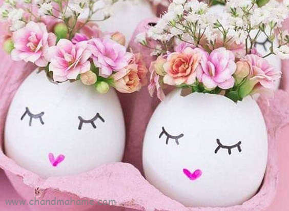 عکس تخم مرغ رنگی عید نوروز - 