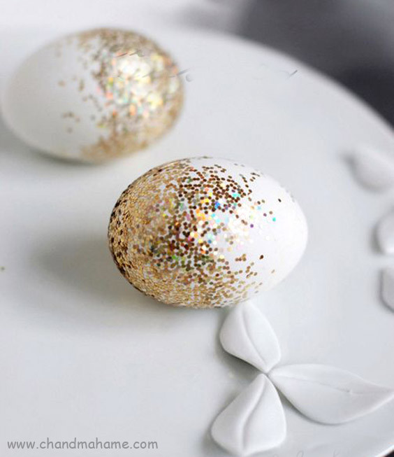 آموزش درست کردن تخم مرغ رنگی با اکلیل - چندماهمه