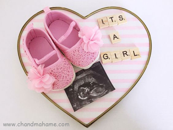 عکس سونوگرافی جنین دختر