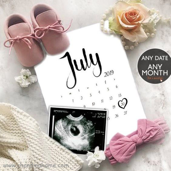 عکس سونوگرافی جنین دختر