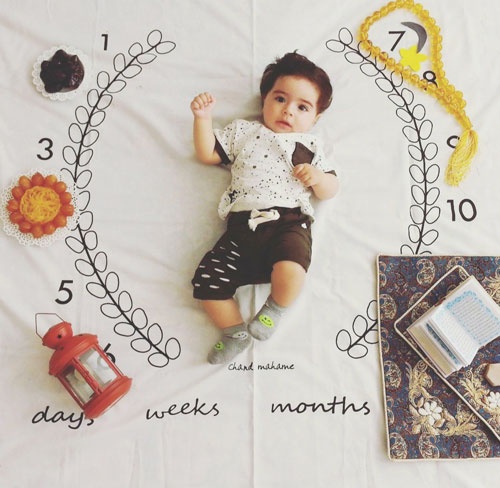 عکس ماه رمضان نوزاد