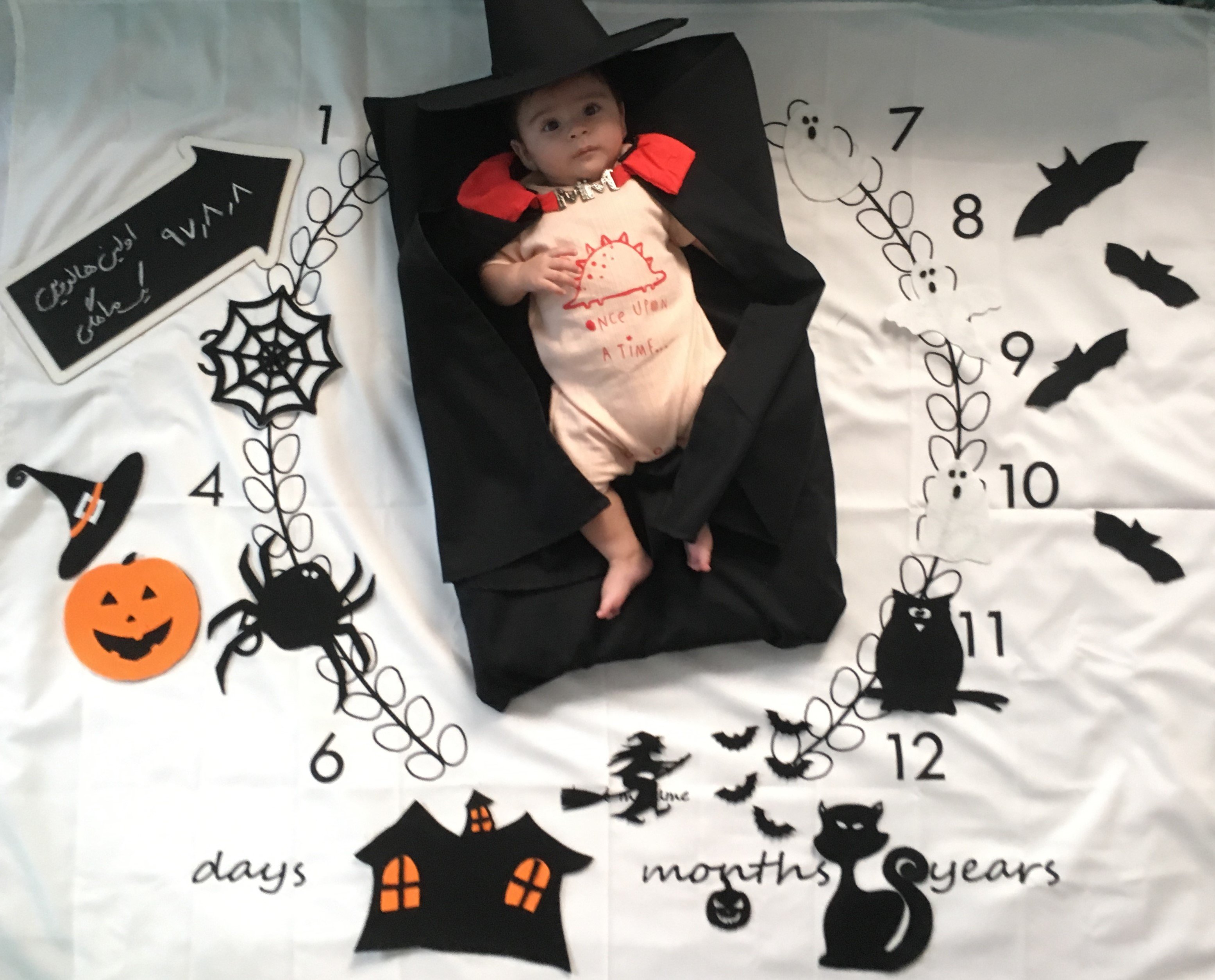 یک ماهگی نوزاد مهرسام طاهری