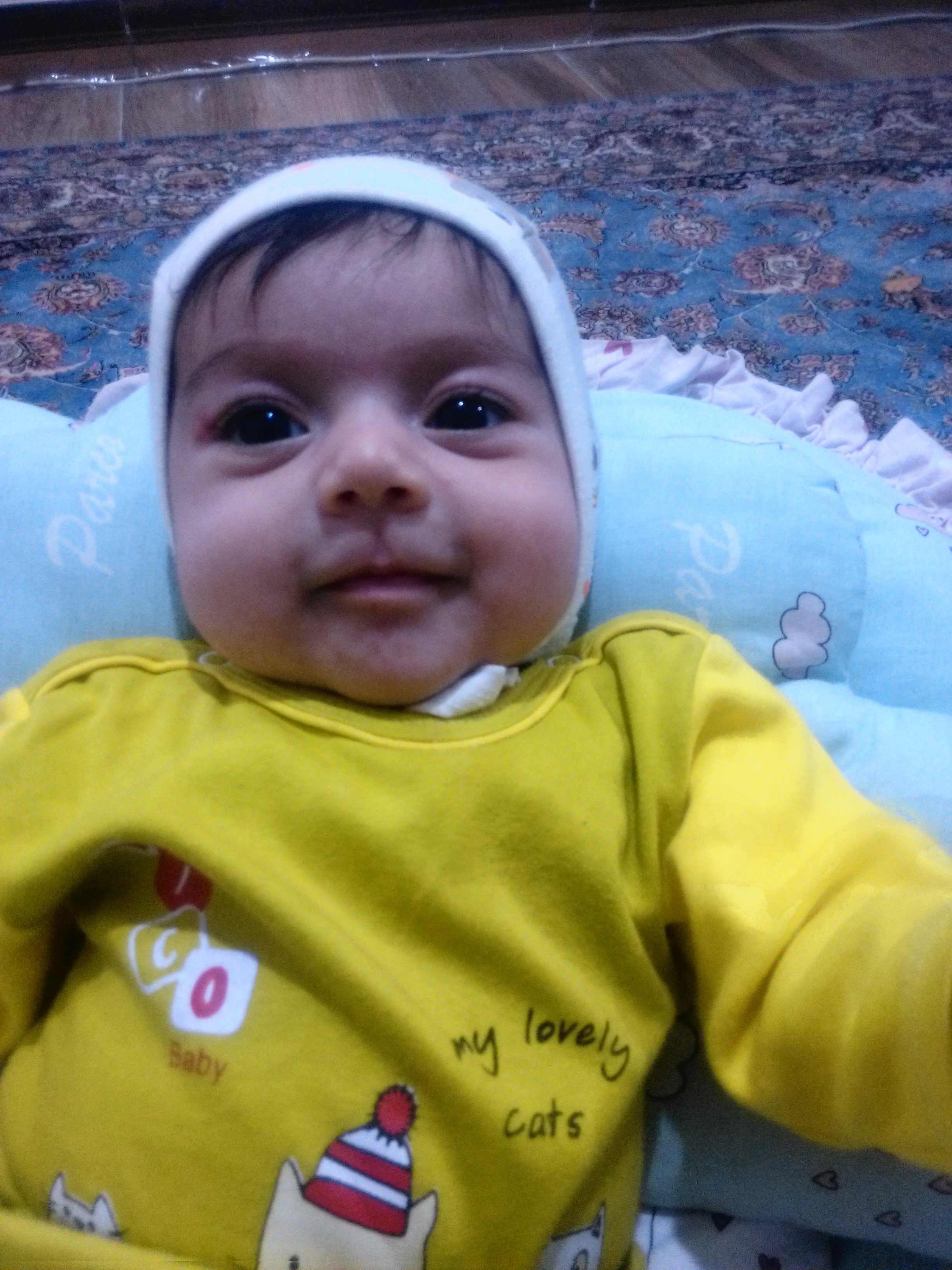 یک ماهگی نوزاد إلا رز کاظمی