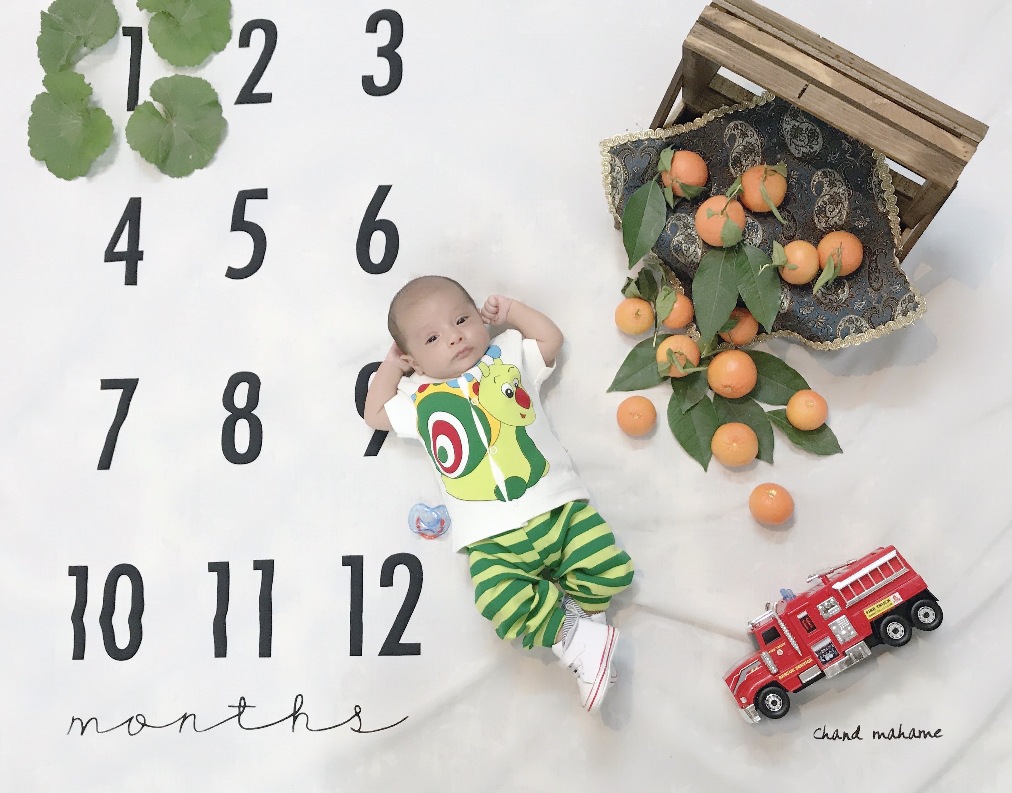 یک ماهگی نوزاد آريا سلاجقه