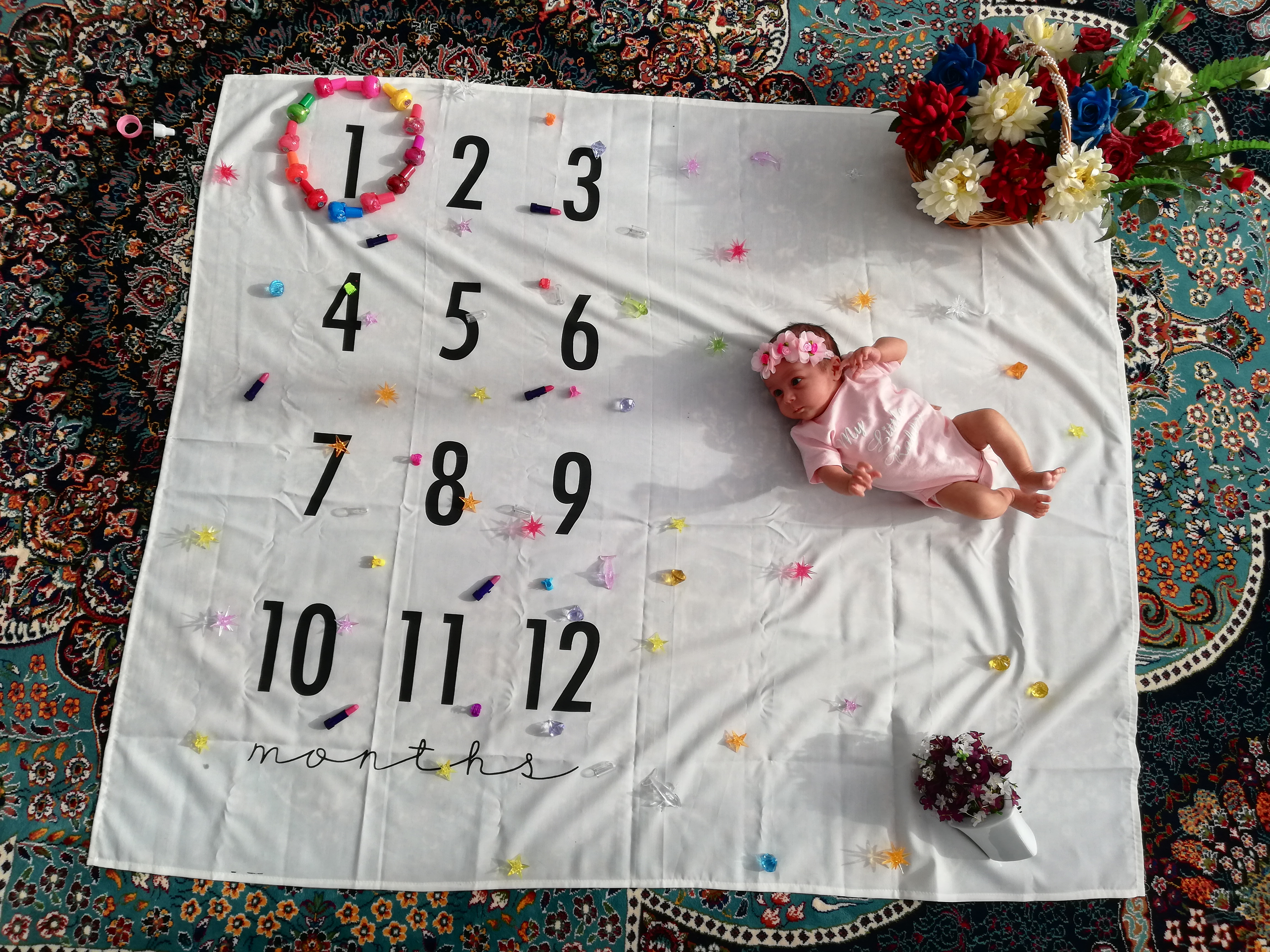 یک ماهگی نوزاد دلآرام کوچولو