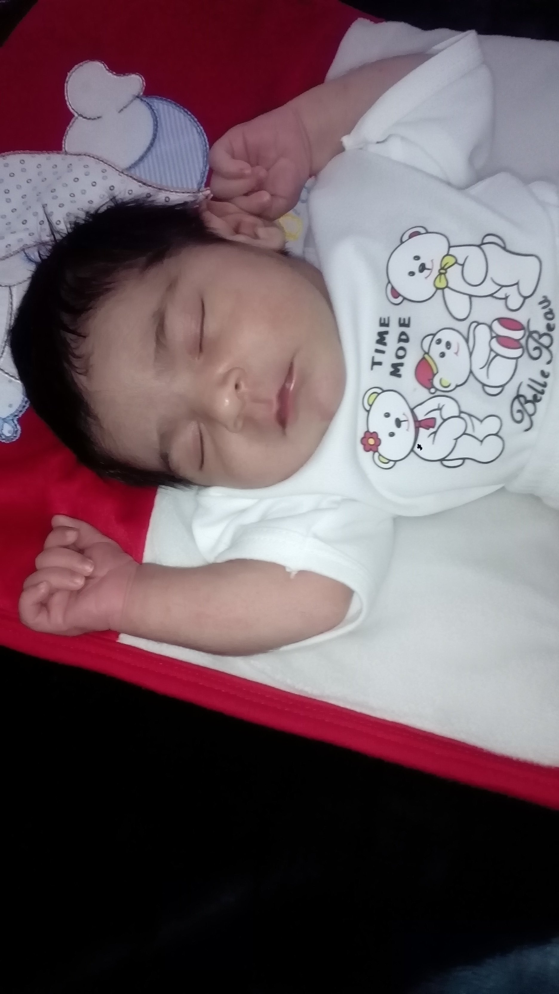 یک ماهگی نوزاد جانان شیخی