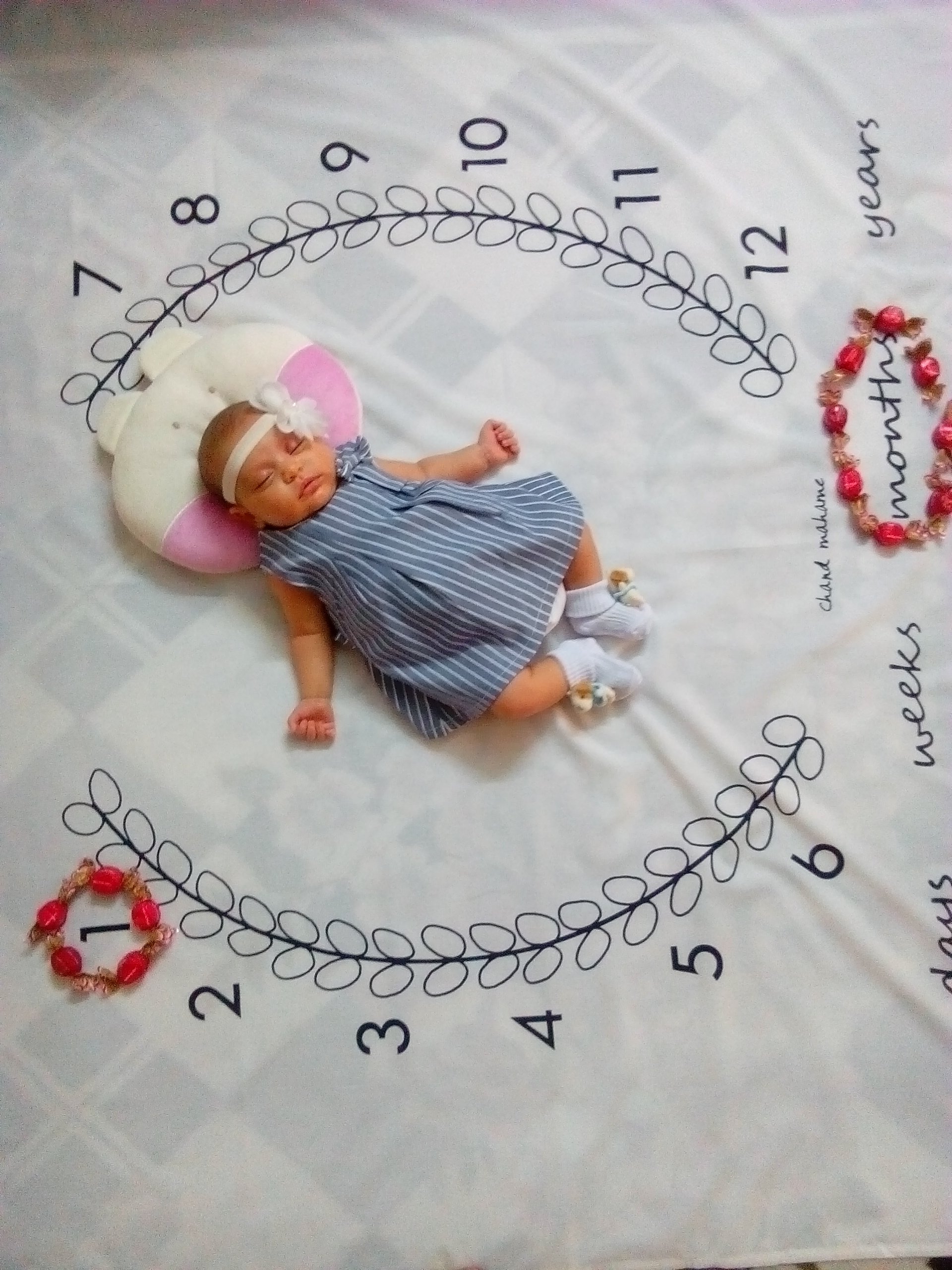 یک ماهگی نوزاد سارا ابراهیمی