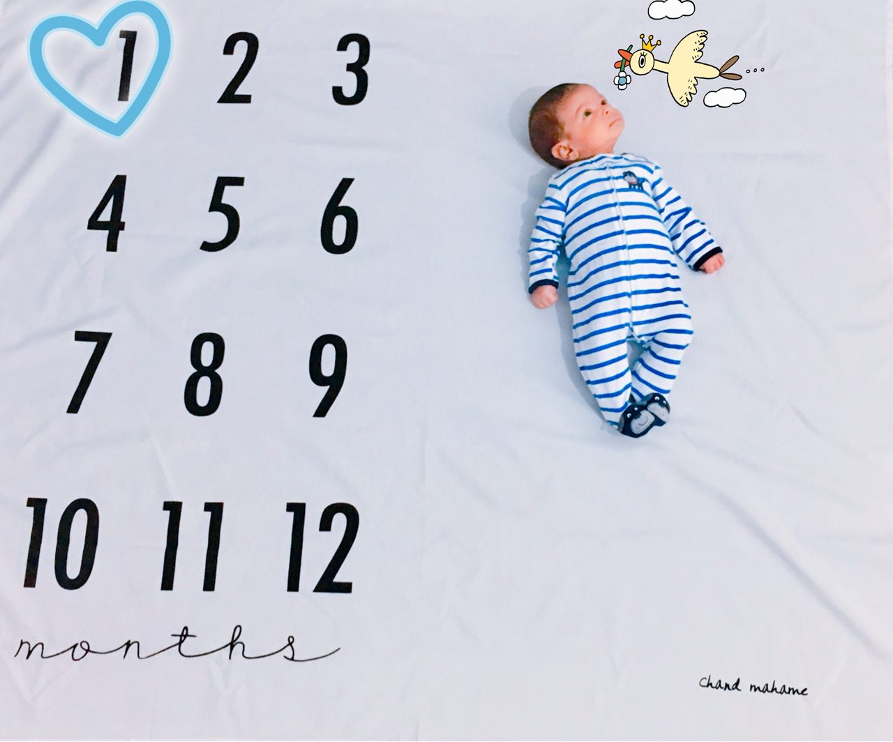 یک ماهگی نوزاد ارويد محمديان