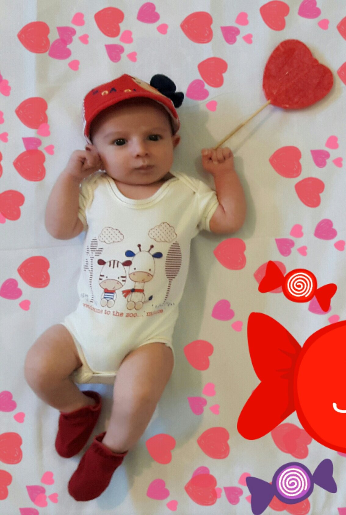 یک ماهگی نوزاد مهرسام منصورنژاد