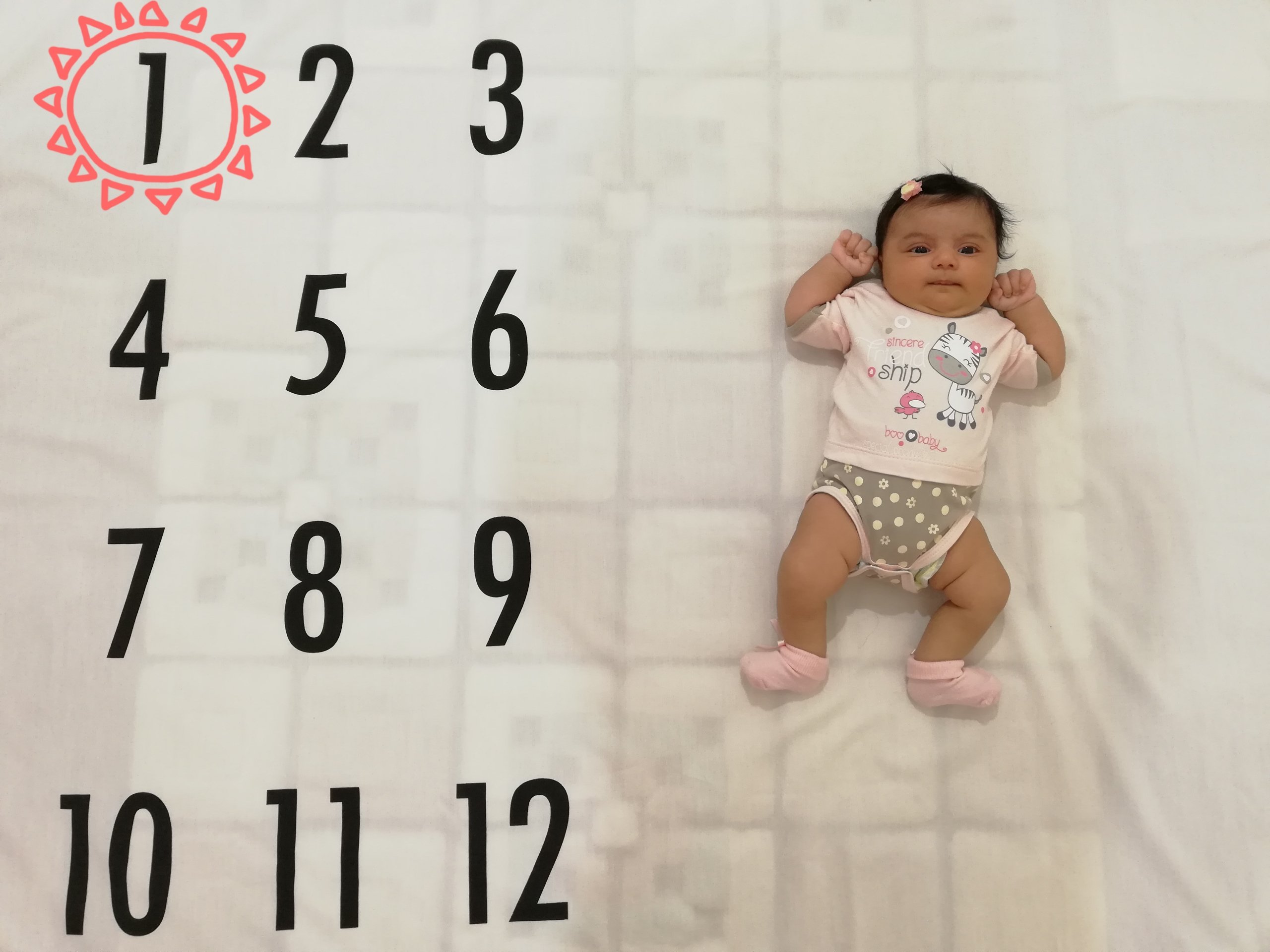 یک ماهگی نوزاد هستی بساک