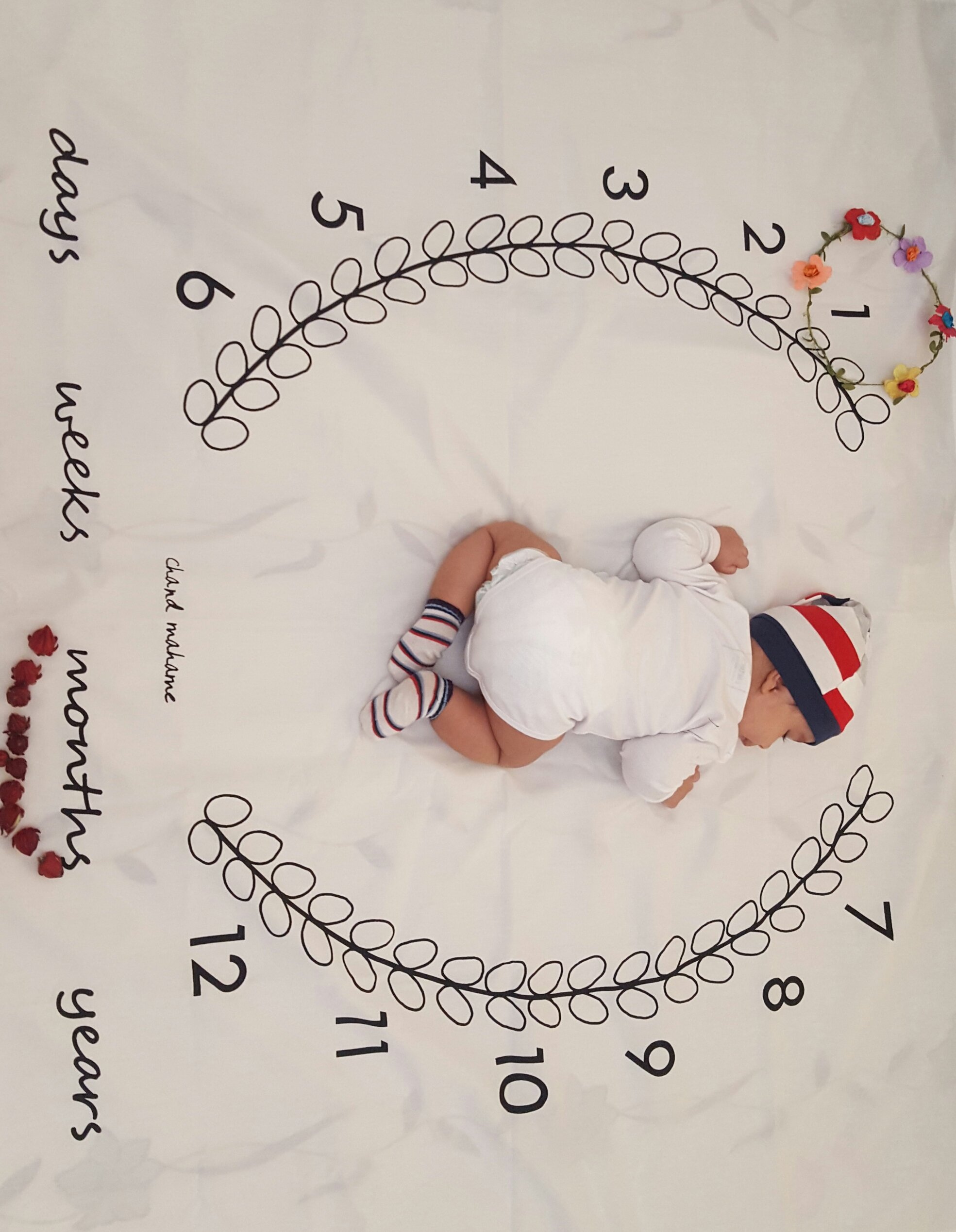 یک ماهگی نوزاد ارسلان دست پیما