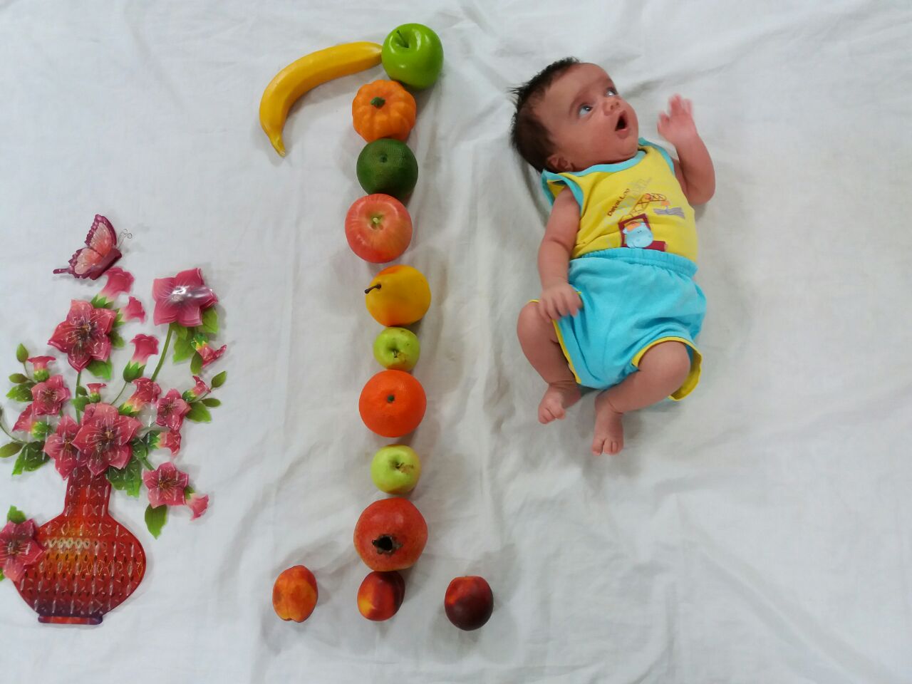 یک ماهگی نوزاد پارساغلامی