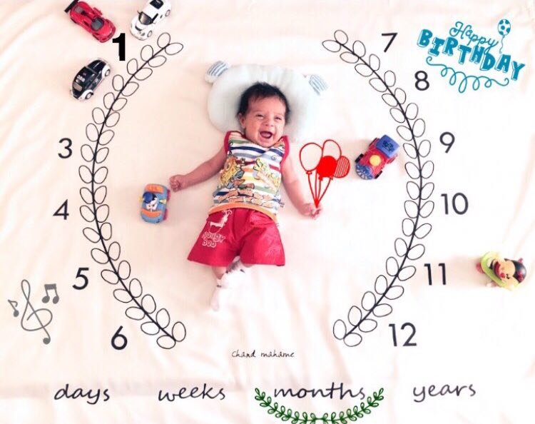 یک ماهگی نوزاد نيكان عليپور