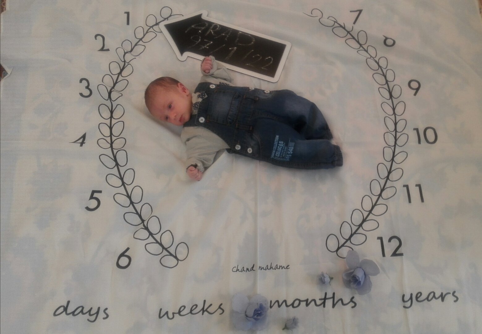 یک ماهگی نوزاد آراد صفارپور طهرانی