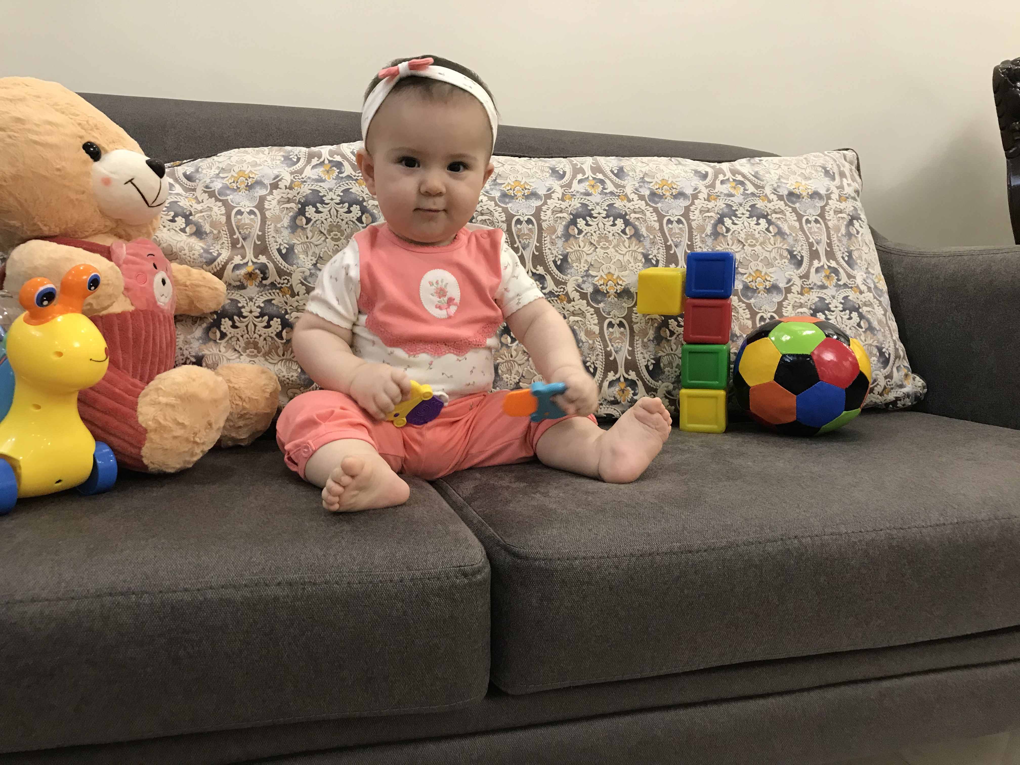 ده ماهگی نوزاد سلین معبودی