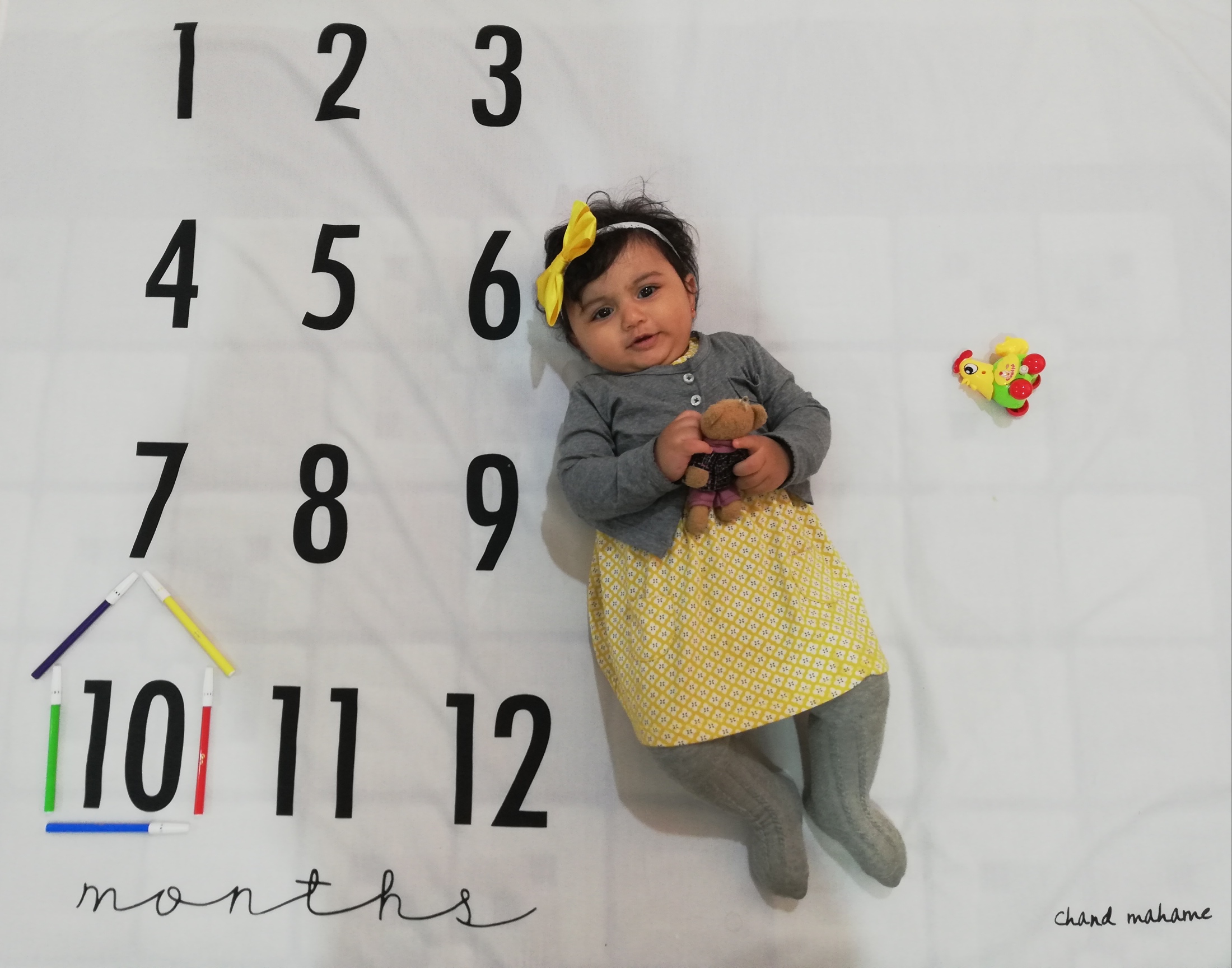 ده ماهگی نوزاد هستی بساک