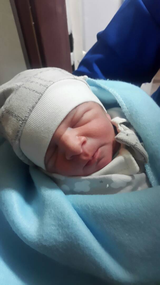 متولد شدن نوزاد برسام شهبازي