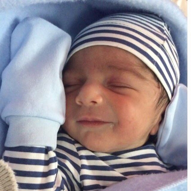 متولد شدن نوزاد اميرعباس شهرياري