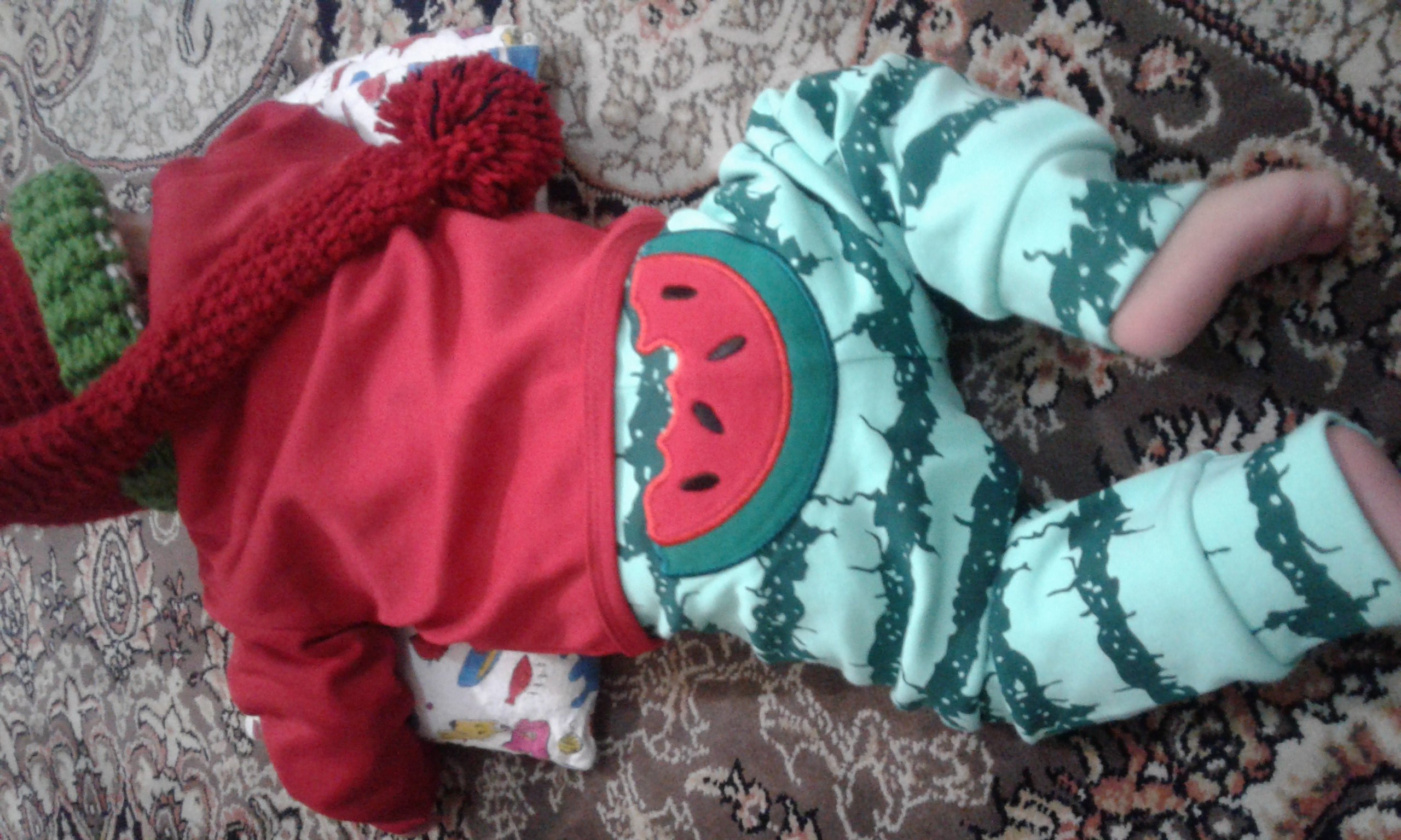 غلتیدن نوزاد سید ماهان موسوی