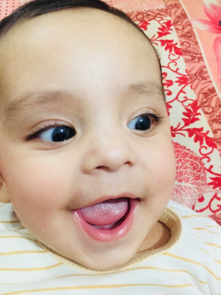 اولین خنده نوزاد محمد اروين شيهكي تاش