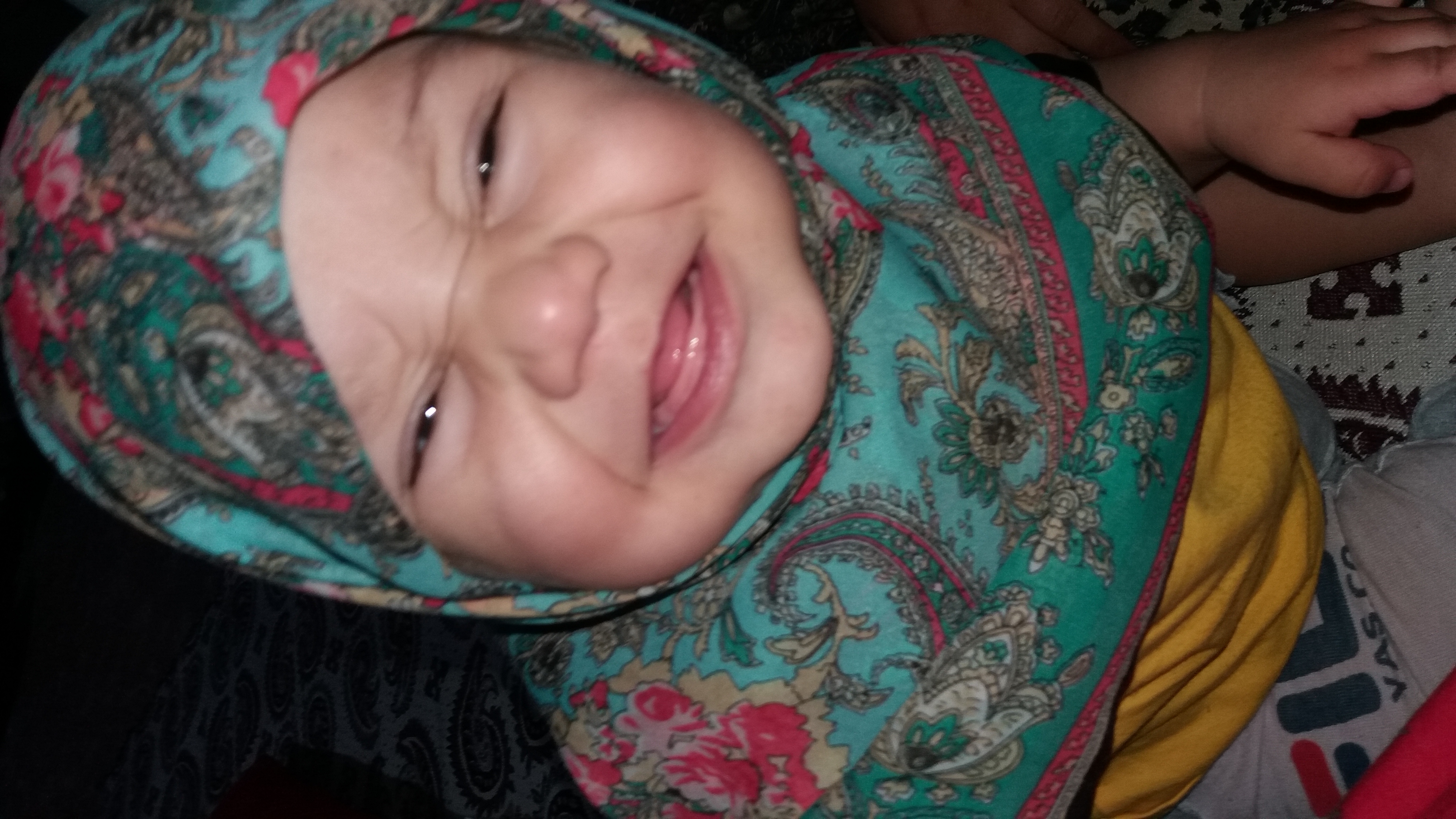 اولین خنده نوزاد علیسان عباسی