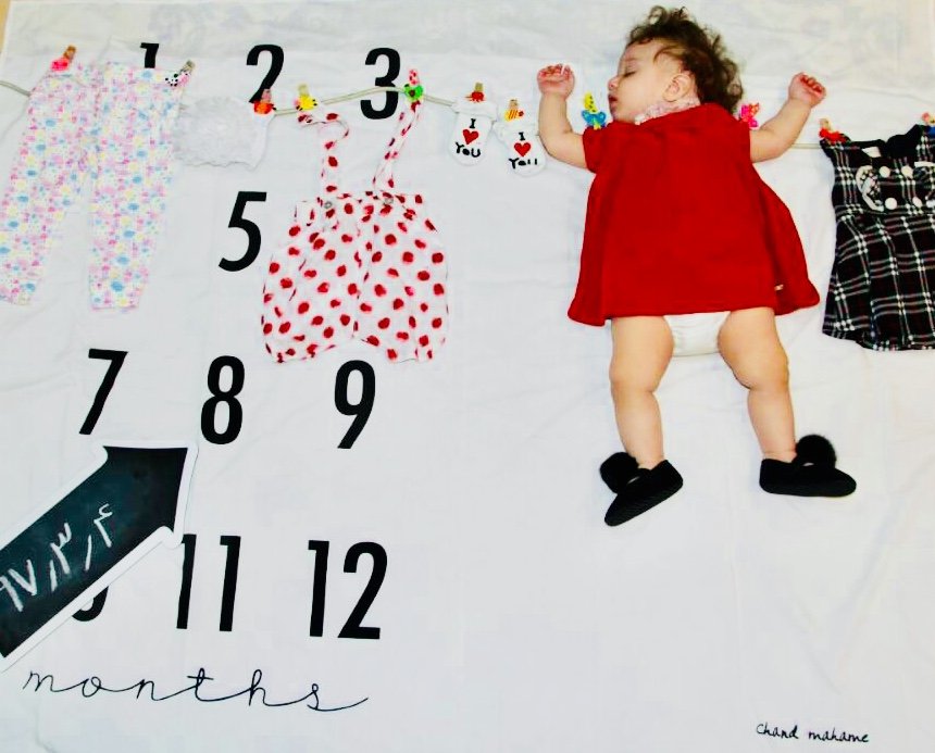 هشت ماهگی نوزاد سوفيا ميرحاجى