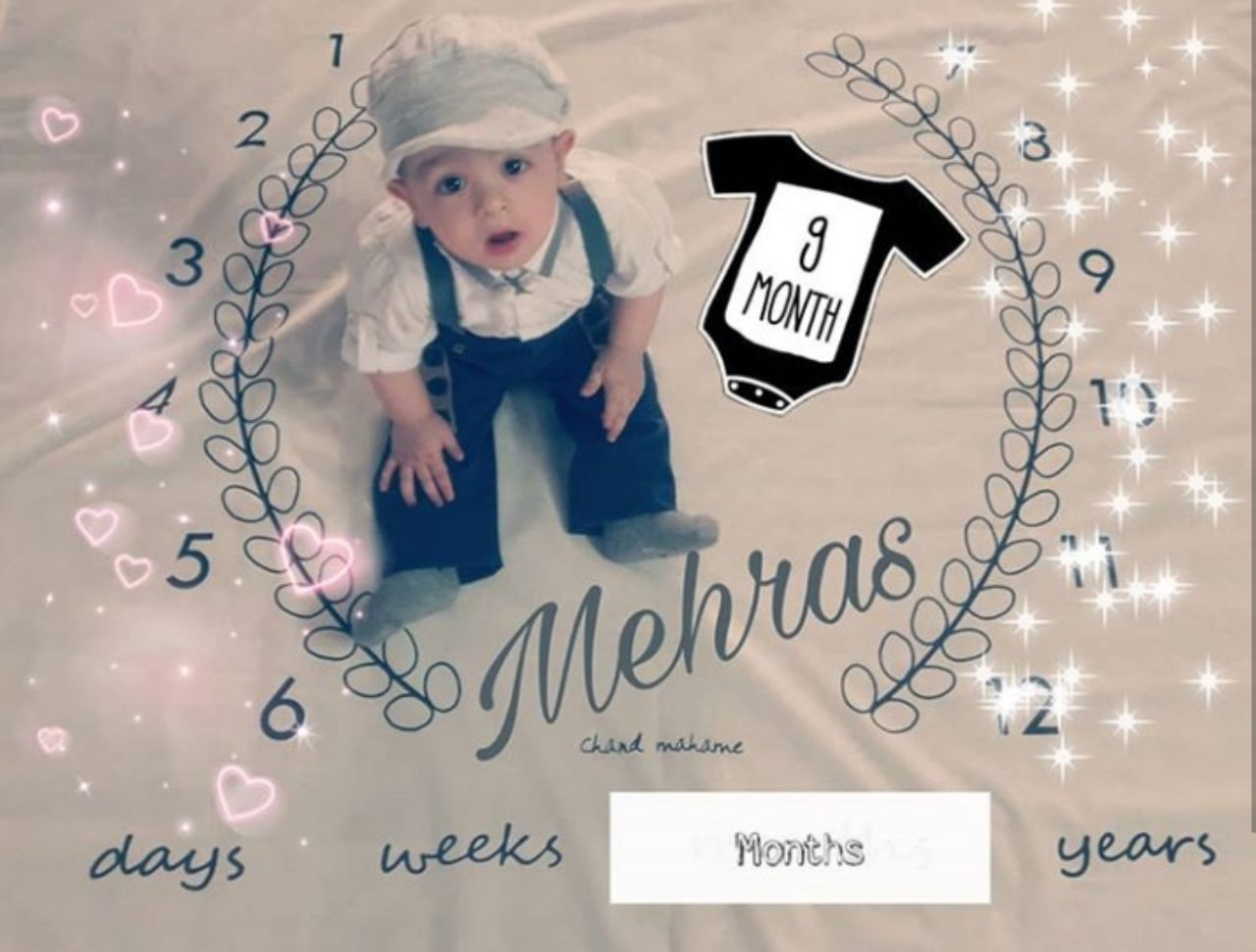 نه ماهگی نوزاد مهراس راسخ