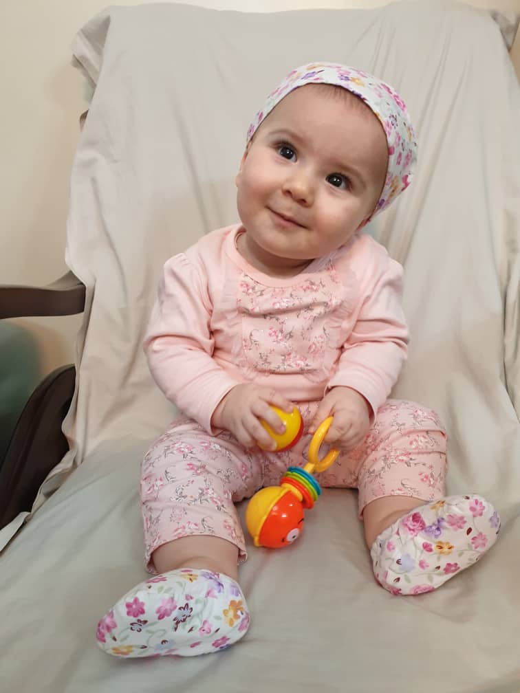 نه ماهگی نوزاد سلین معبودی