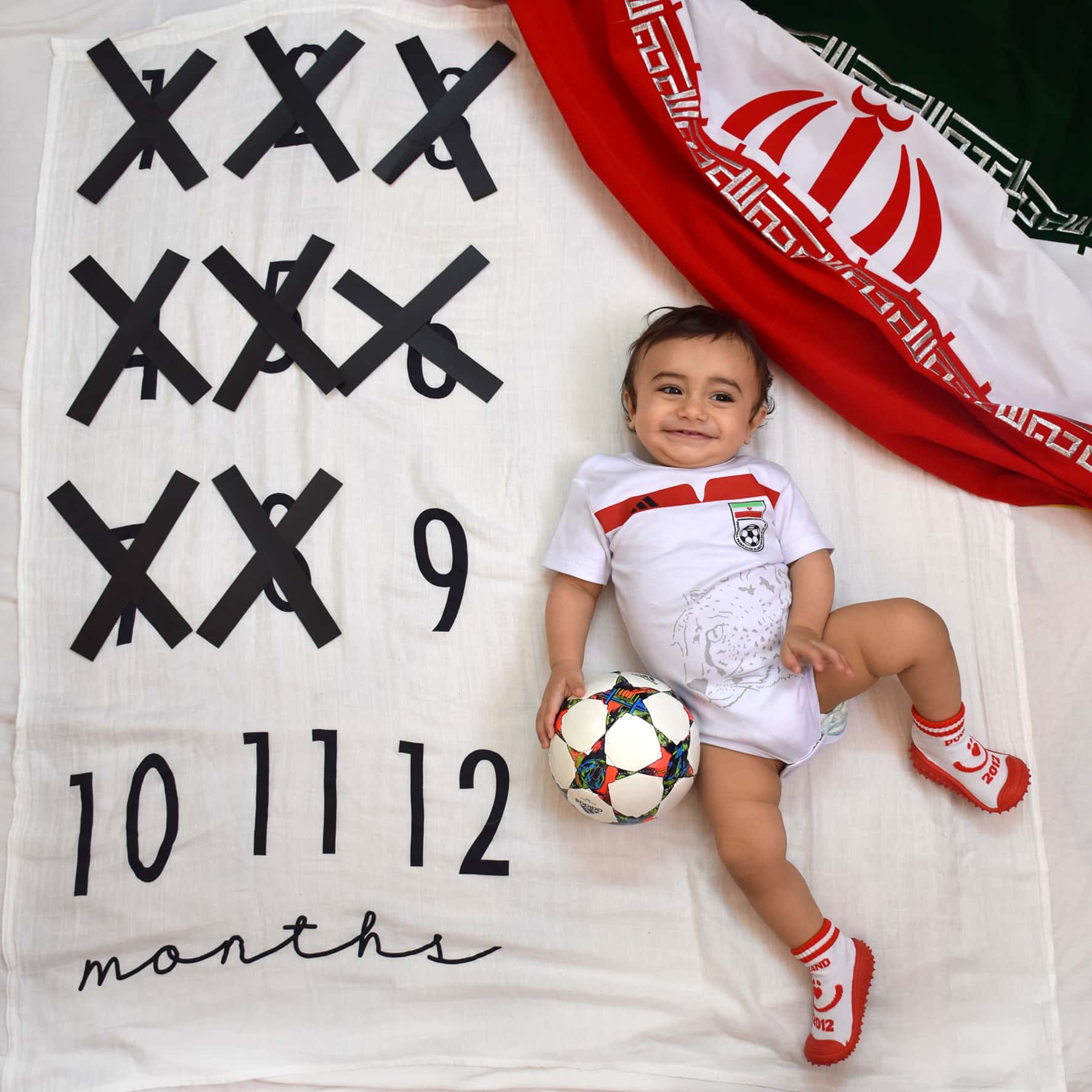 نه ماهگی نوزاد هیراد پورعسگری