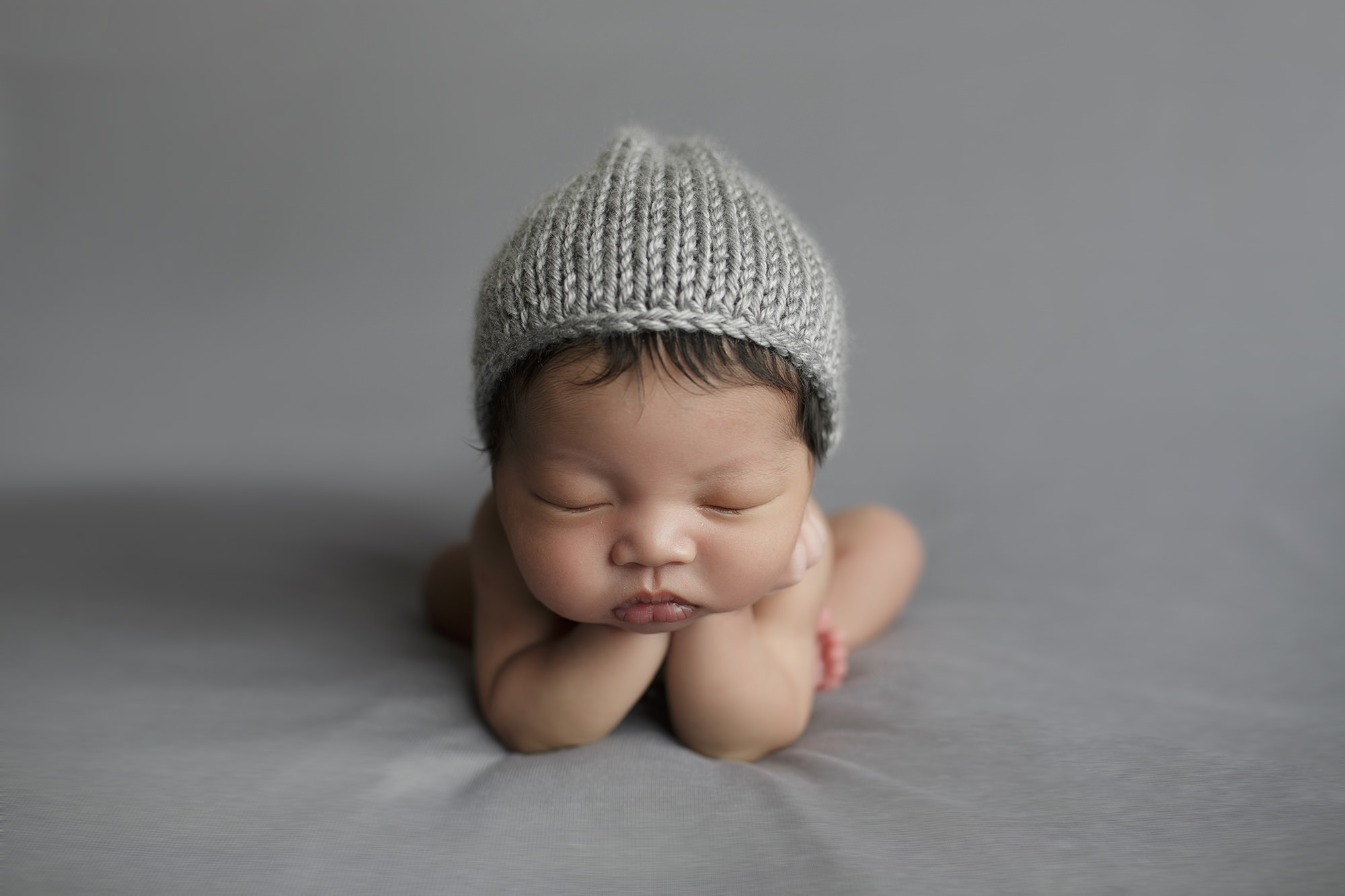 تصویر رشد نوزاد در 5 هفتگی : سر به بالا!