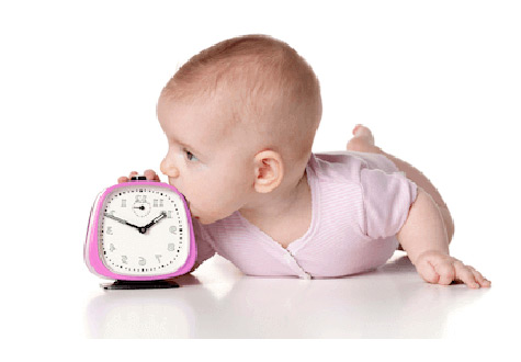تصویر رشد نوزاد در 2 ماه و 3 هفتگی : پیشنهاد خوابیدن