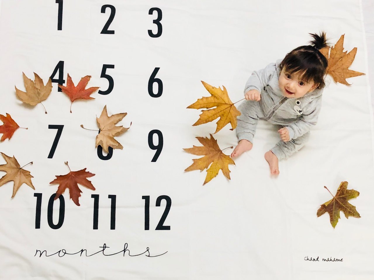 پارچه ماهگرد نوزاد طرح کلاسیک هیراد پورعسگری