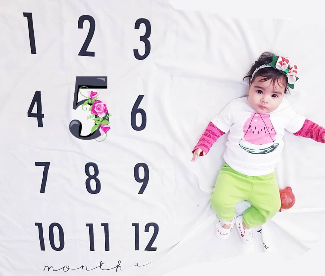 پنج ماهگی نوزاد هیراد پورعسگری