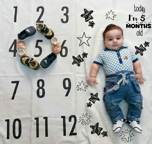 پنج ماهگی نوزاد هیراد پورعسگری