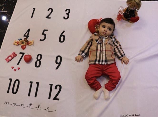 هفت ماهگی نوزاد هیراد پورعسگری