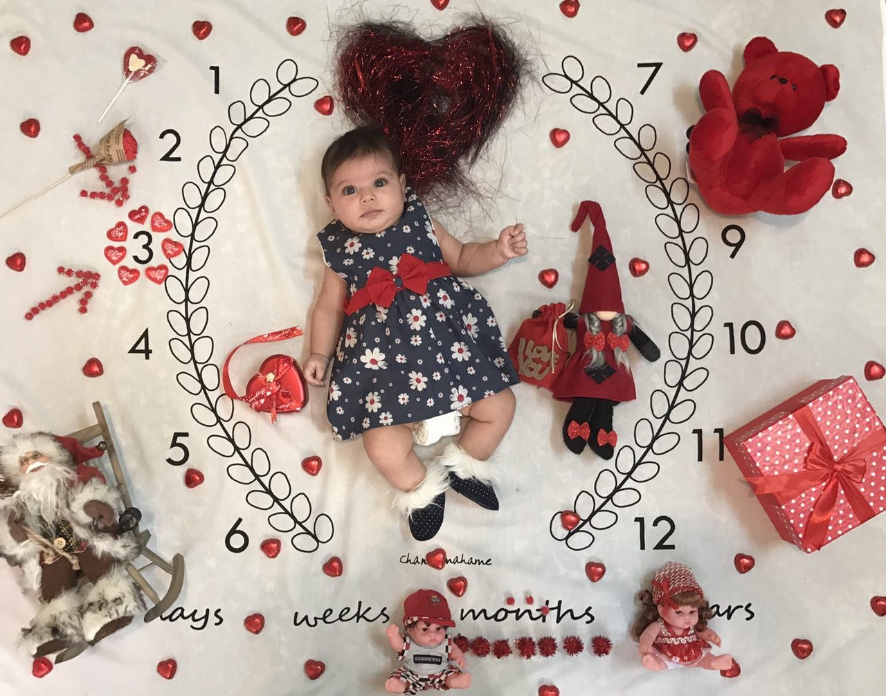 پارچه ماه شمار طرح شاخه زیتون هیراد پورعسگری