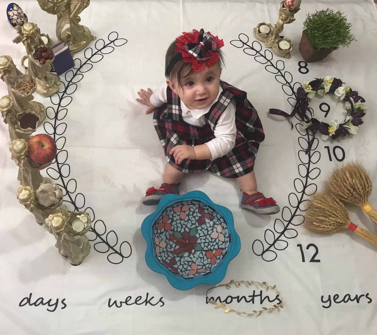 نه ماهگی نوزاد هیراد پورعسگری