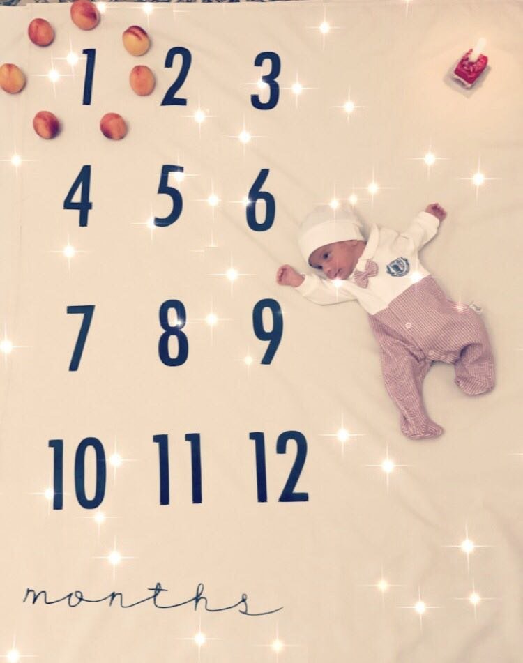 پارچه ماهگرد نوزاد طرح کلاسیک هیراد پورعسگری