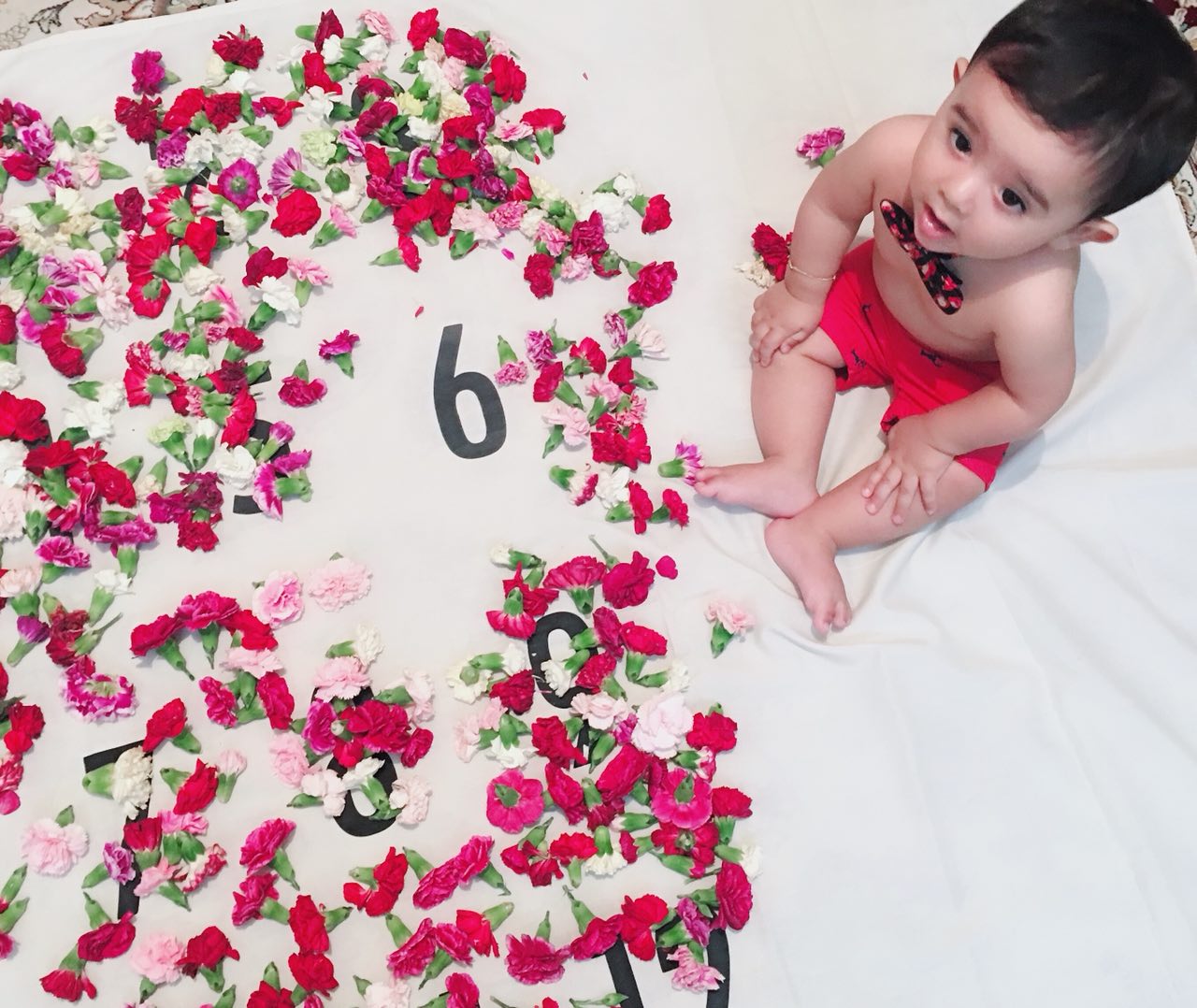 شش ماهگی نوزاد هیراد پورعسگری