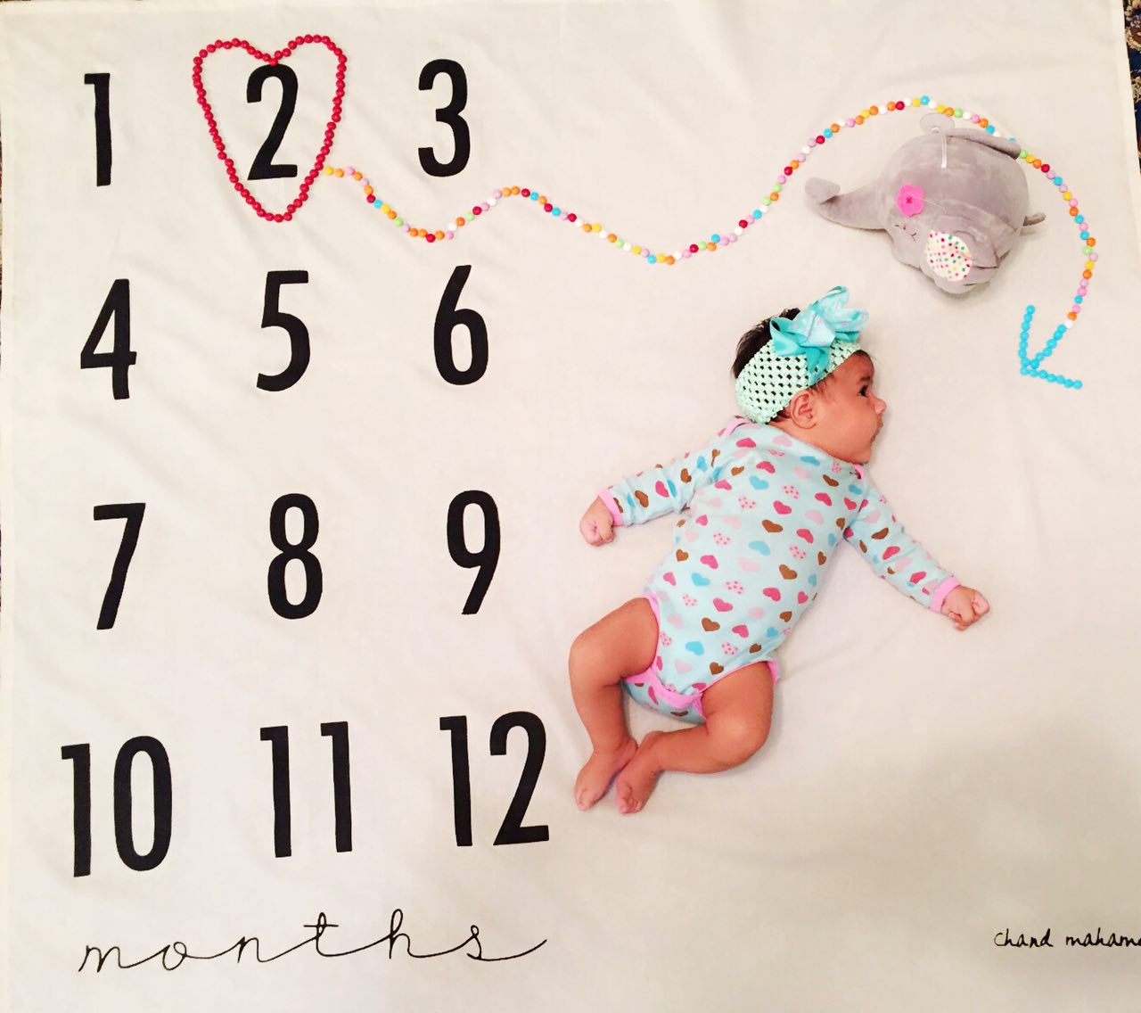 دو ماهگی نوزاد هیراد پورعسگری